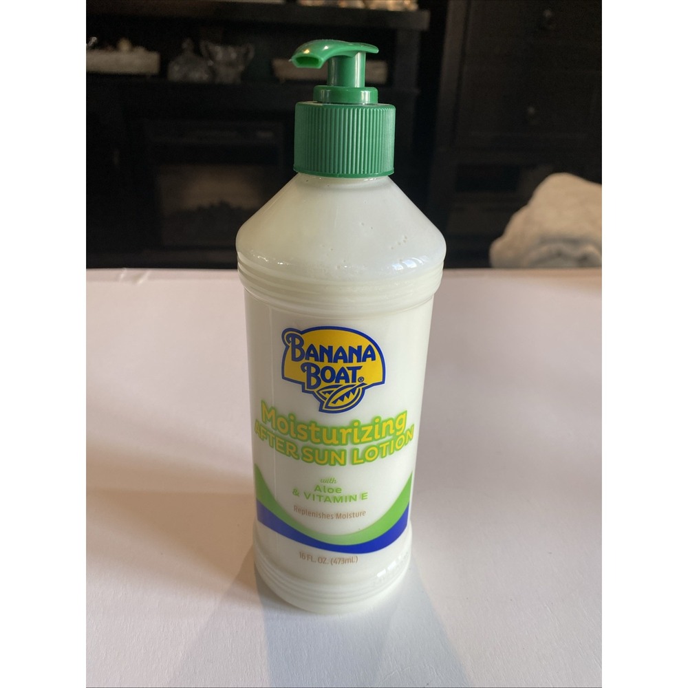 Banana Boat Moisturizing After Sun Lotion With Aloe And Vitamin E 16 Oz